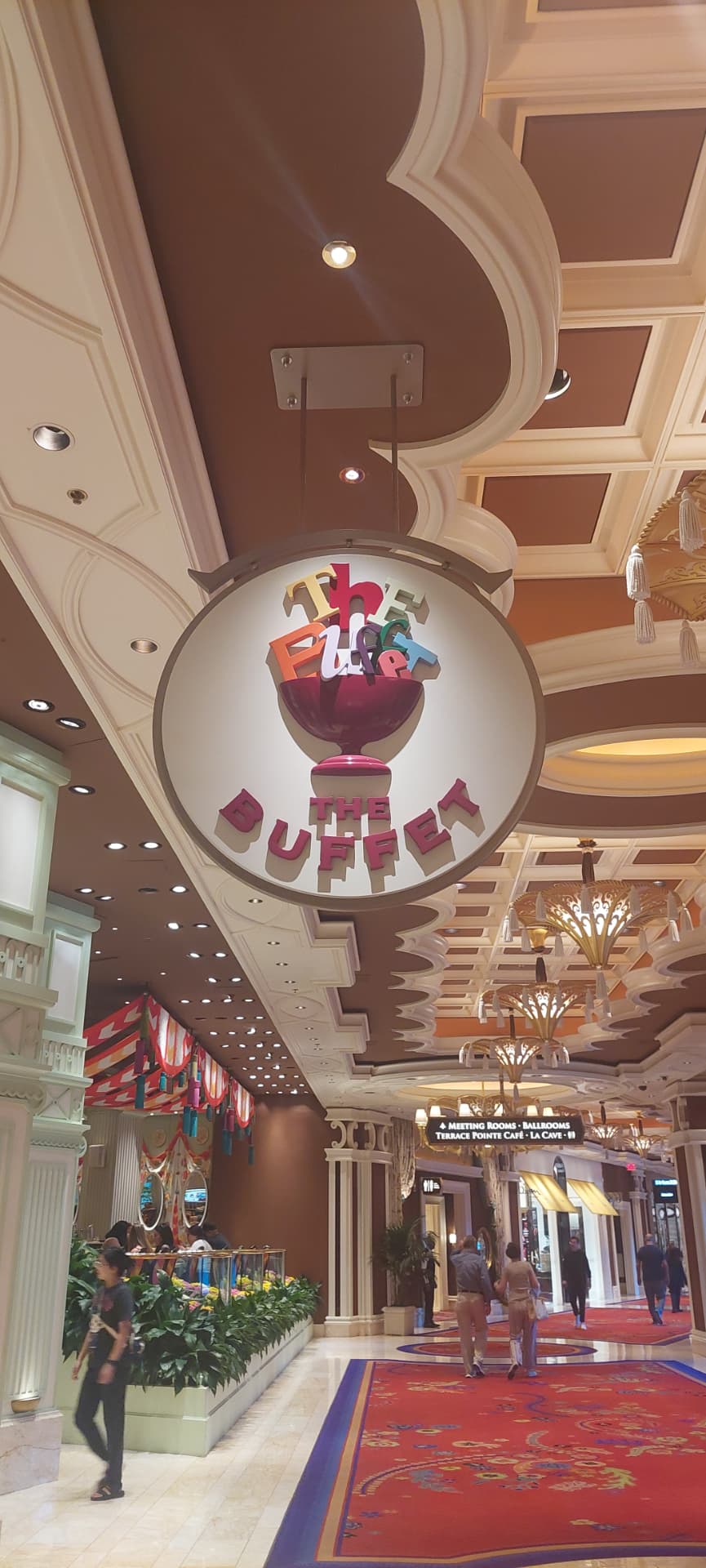 De entree van The Buffet at Wynn Las Vegas